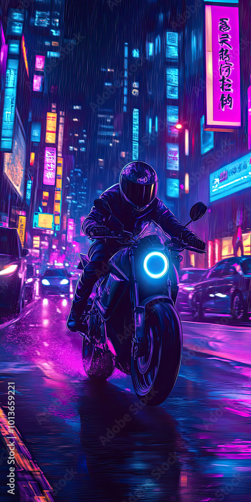 Beautiful Wallpaper with a Motorcycle Design, Ideal Motorbike Poster or Graphic Resource for Creative Project, Ai Generative Beautiful Wallpaper with a Motorcycle Design, Ideal Motorbike Poster or Graphic Resource for Creative Project, Ai Generative