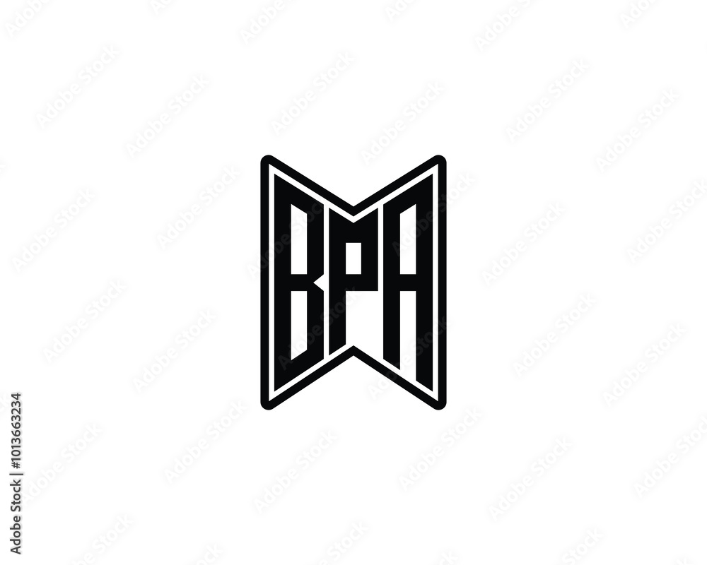BPA logo design vector template. BPA BPA logo design vector template. BPA