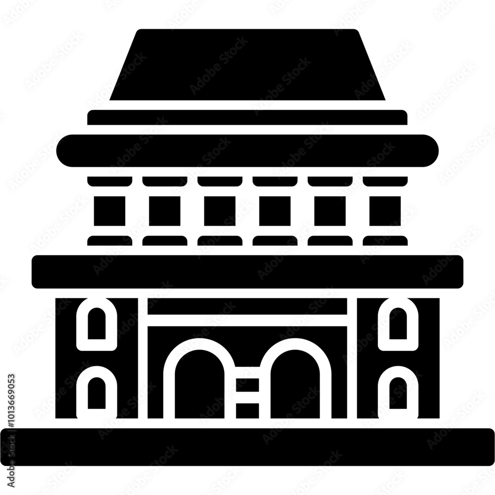 Obraz premium Heritage Building icon