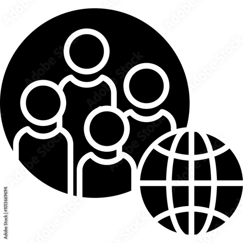 Multicultural Globe icon