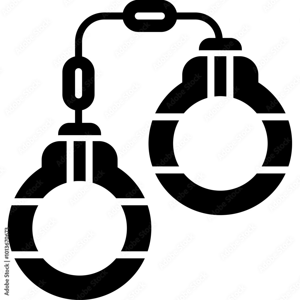 Handcuffs icon Handcuffs icon