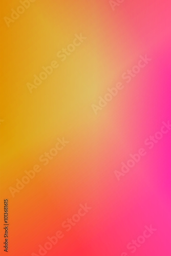 Autumn abstract gradient background with warm orange and red color wave. Vector background