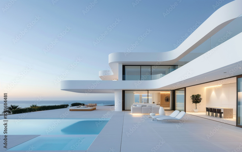 Minimalist modern art building space structure Minimalist modern art building space structure