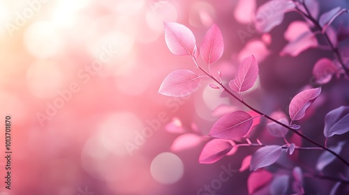 Soft pastel pinktolilac gradient, with a soft focus blur for a dreamy abstract effect