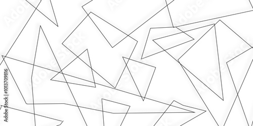 Abstract background black triangle stock line background. abstract artistic of geometric background. geometric pattern texture. The graphic design elements with isometric shape blocks. vector.