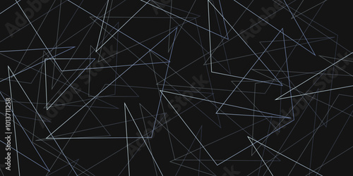 Abstract background blue triangle stock line background. abstract artistic of geometric background. geometric pattern texture. The graphic design elements with isometric shape blocks. vector.