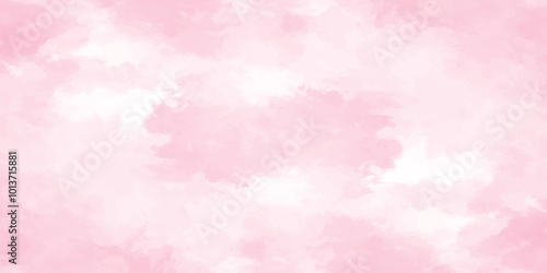 Abstract rose pink Watercolor background. bright and shinny lovely soft texture for design. Decorative soft pink paper texture. brush painted fantasy pastel pink watercolor background.