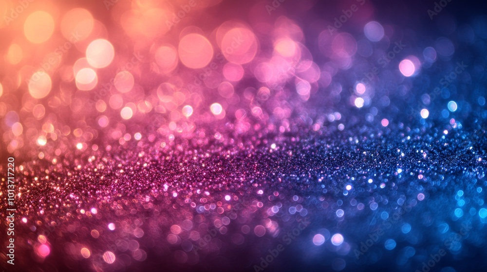 Sparkling Glitter Background with Pink and Blue Sparkling Glitter Background with Pink and Blue