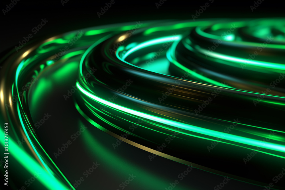 green abstract background