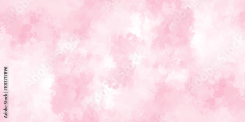 Abstract rose pink Watercolor background. bright and shinny lovely soft texture for design. Decorative soft pink paper texture. brush painted fantasy pastel pink watercolor background.