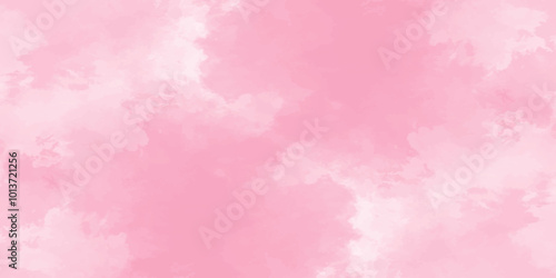 Abstract rose pink Watercolor background. bright and shinny lovely soft texture for design. Decorative soft pink paper texture. brush painted fantasy pastel pink watercolor background.