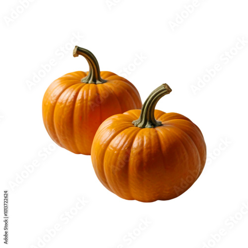 Pumpkins Isolated on a transparent background