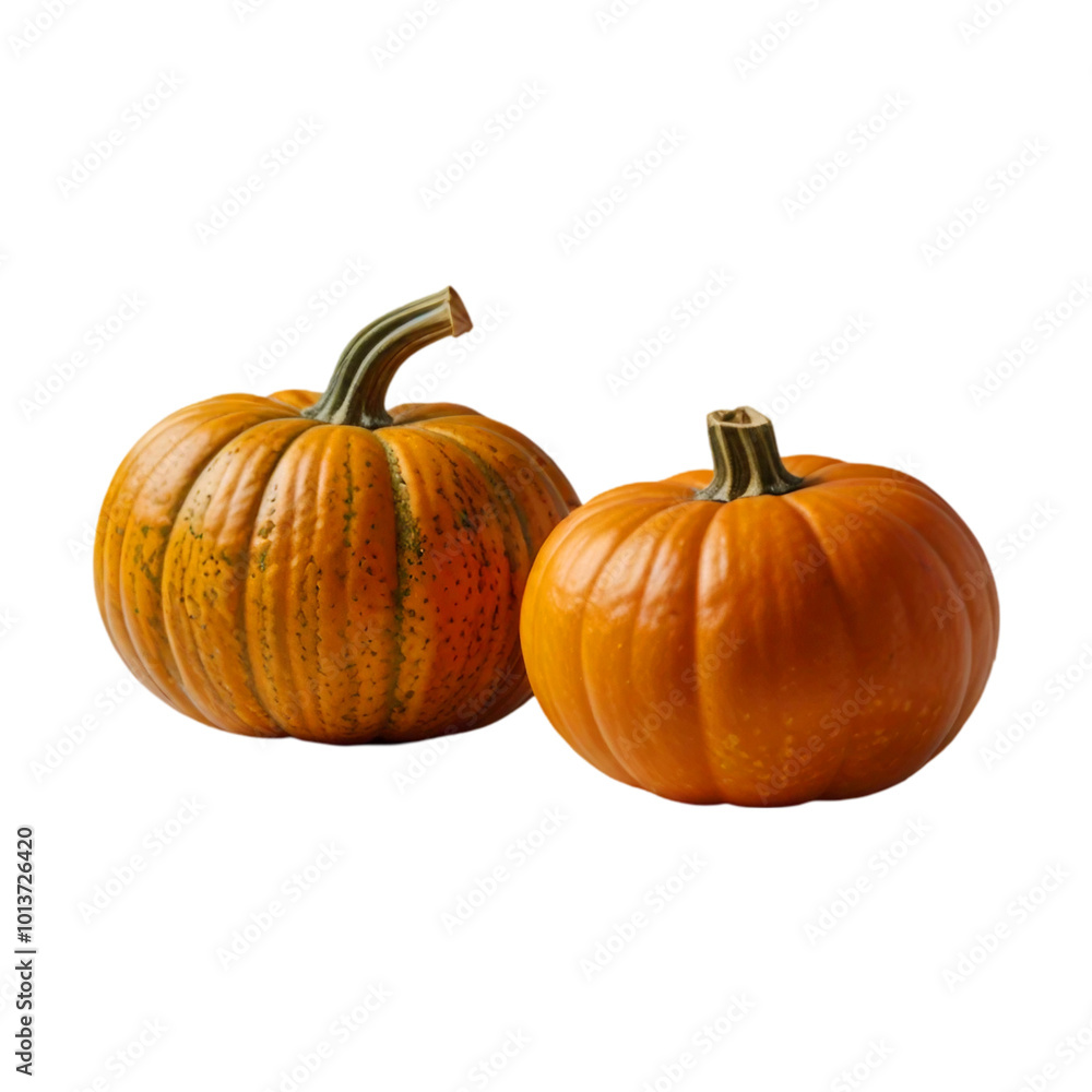 Obraz premium Pumpkins Isolated on a transparent background