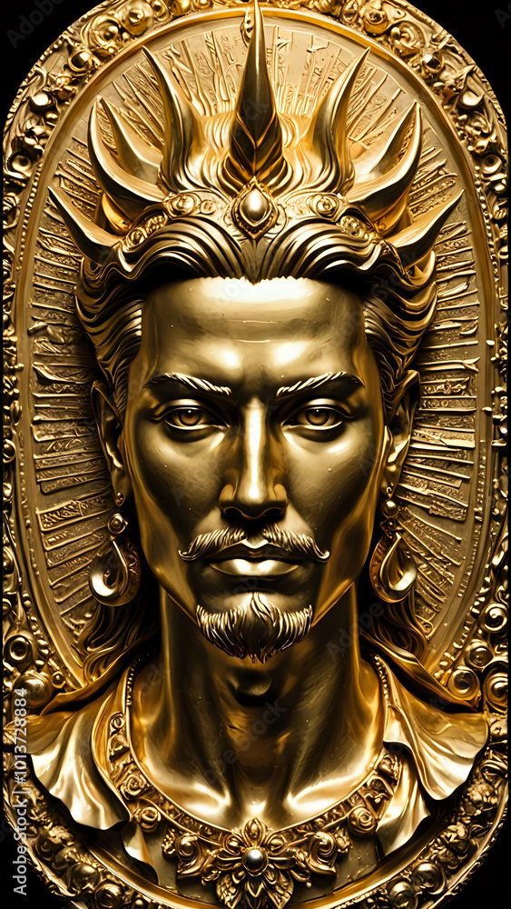 Abstraktion Goldene Artefakte 9х16. Hintergrund für das Design 3. Abstraktion Goldene Artefakte 9х16. Hintergrund für das Design 3.
