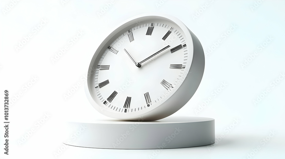 3D Floating Sale Clock & Cyber Monday Calendar Podium - Modern Promotional Design with Ample Copy Space for Urgency in Sales Events 3D Floating Sale Clock & Cyber Monday Calendar Podium - Modern Promotional Design with Ample Copy Space for Urgency in Sales Events