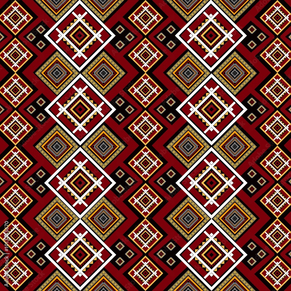 African ethnic tribal fabric patterns in brown tones, featuring a geotactic style ethnic by watercolor painting techniques. This design ethnic classicism and dimension, reflecting of traditional art African ethnic tribal fabric patterns in brown tones, featuring a geotactic style ethnic by watercolor painting techniques. This design ethnic classicism and dimension, reflecting of traditional art