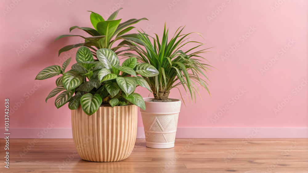 Fototapeta premium Plant in a pot