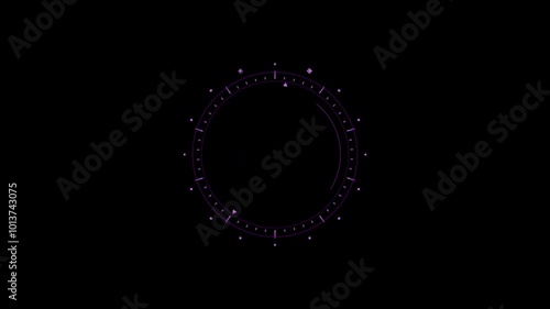 Wallpaper Mural Futuristic Hud background. News headline business intro screensaver.	 Torontodigital.ca