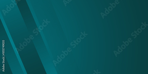 Modern 3D green dark background for presentation design. Blue geometric abstract background. Dynamic shapes composition.  design for presentation, banner, cover, web, flyer, card, poster, wallpaper. 