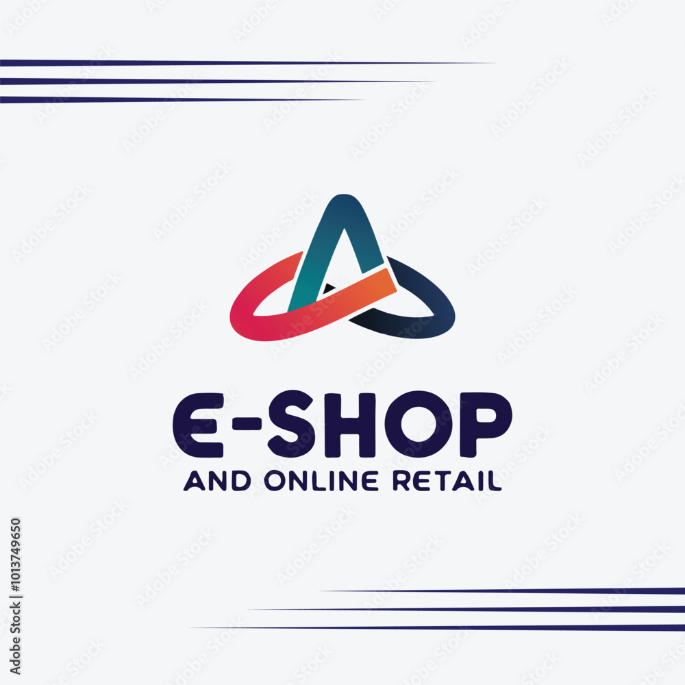 Shopping store logo, e-commerce, modern creative design . Online shop icon simple minimalist logo sign illustration.
Shopping store logo, e-commerce, modern creative design . Online shop icon simple minimalist logo sign illustration.