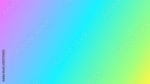 目立つ配色のグラデーションのテクスチャ - ポップでかわいいバナーなどの背景素材 - 16:9