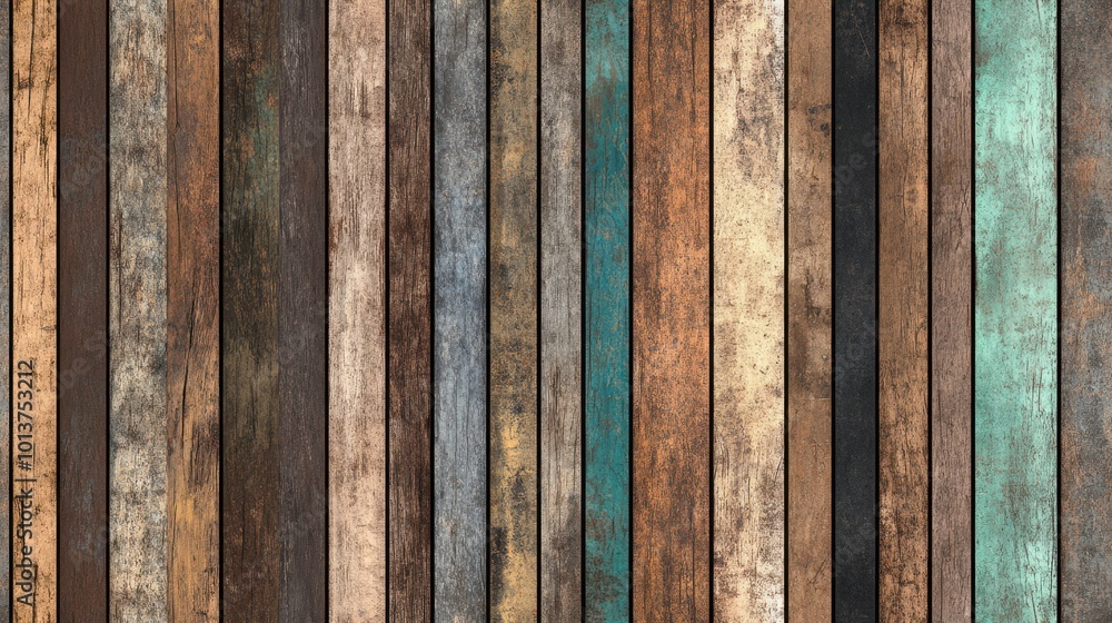 Seamless pattern of aged wooden planks with natural grain and texture, ideal for rustic or vintage design projects. Seamless pattern of aged wooden planks with natural grain and texture, ideal for rustic or vintage design projects.