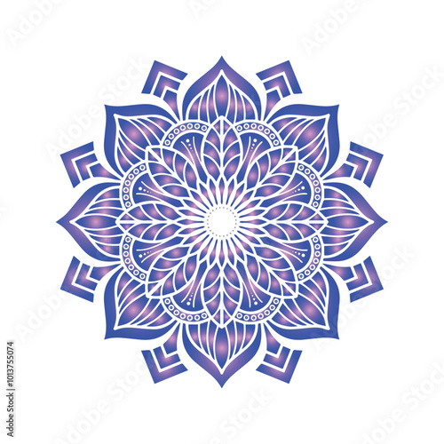 mandala Art color vector design 