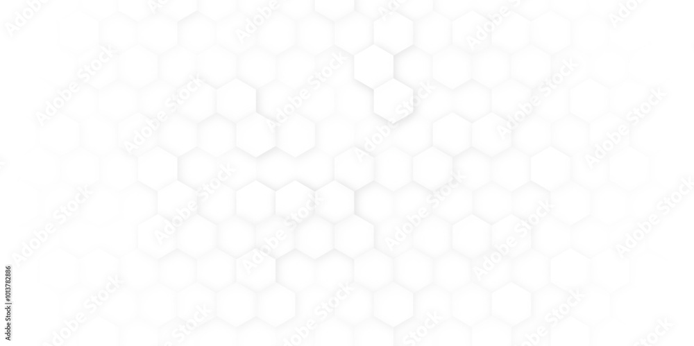 Hexagon pattern wall. White seamless hexagonal wall background. Abstract. Embossed Hexagon , honeycomb white Background ,light and shadow Hexagon pattern wall. White seamless hexagonal wall background. Abstract. Embossed Hexagon , honeycomb white Background ,light and shadow