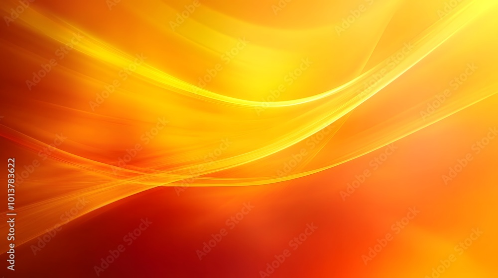 A vibrant abstract background featuring a blend of golden yellow, orange, and red hues that flow and merge seamlessly A vibrant abstract background featuring a blend of golden yellow, orange, and red hues that flow and merge seamlessly