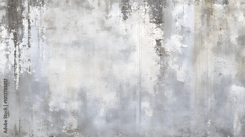 Fototapeta premium Gray plaster concrete wall texture with a rugged, industrial appearance