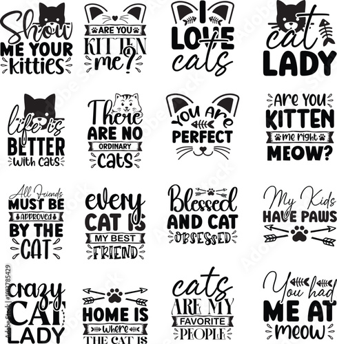 Cat SVG Bundle