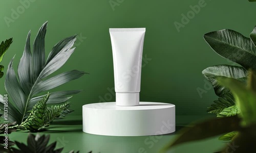 Packaging Tube Mockup Video