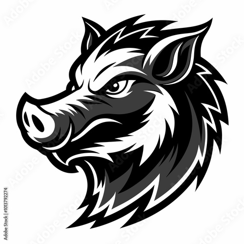 Wallpaper Mural wild boar Torontodigital.ca