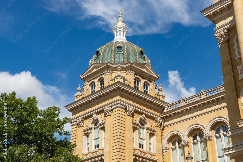 Obraz premium Iowa State Capitol Building