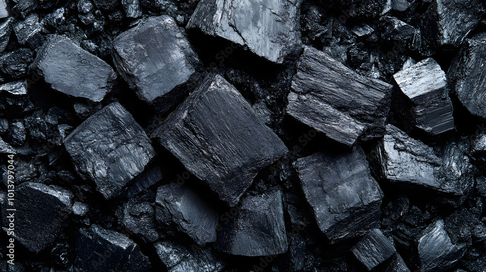 Black charcoal pieces on a white background, product photography for natural charcoal materials.
Black charcoal pieces on a white background, product photography for natural charcoal materials.