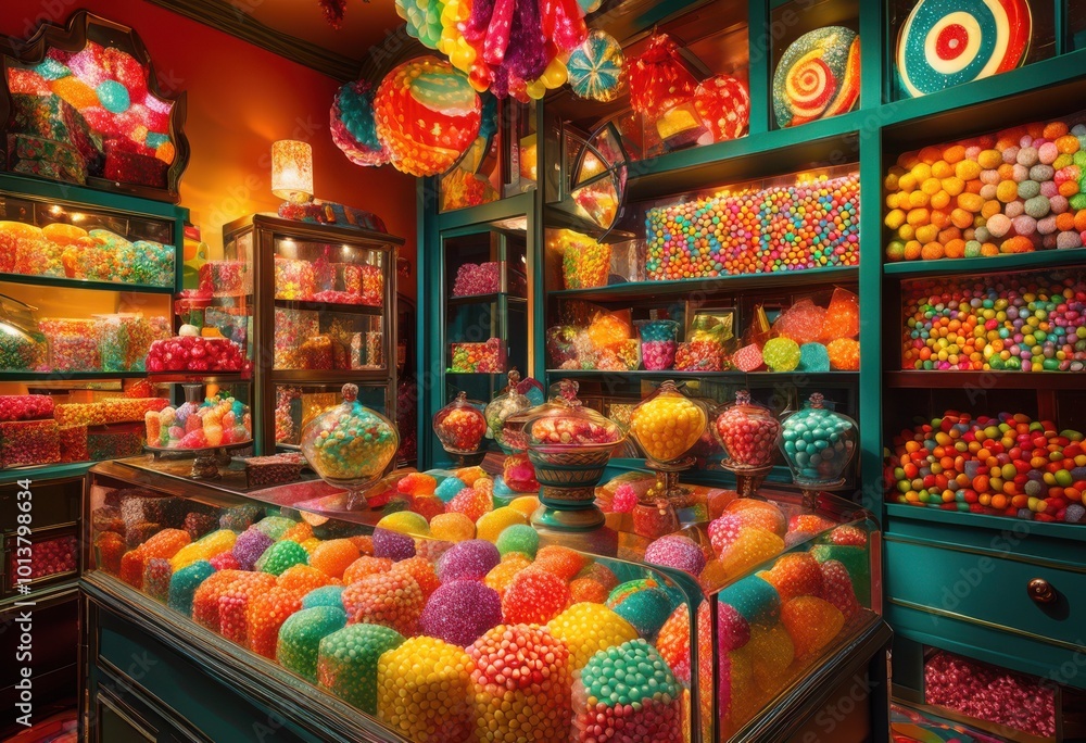 vibrant candy showcase highlighting colorful patterns textures playful display flavorful confections, rainbow, lgbtq, lgbt, pride, love, equality, sweets