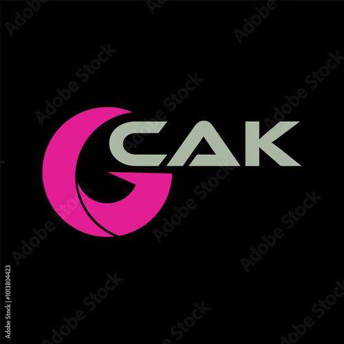 CAK letter logo design for your brand or company business. company logo ,rand, initial, finance logo, technology ,tech , marketing, fashion, education etc