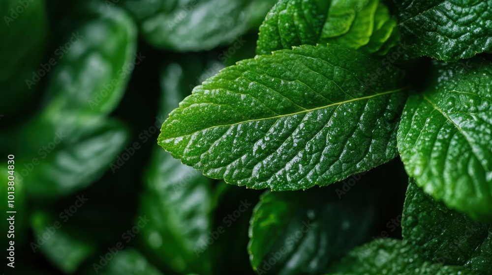 Close-up of lush green foliage displaying detailed texture and vibrant hues, exemplifying the beauty and richness of nature's landscape. Ideal for eco-themes. Close-up of lush green foliage displaying detailed texture and vibrant hues, exemplifying the beauty and richness of nature's landscape. Ideal for eco-themes.