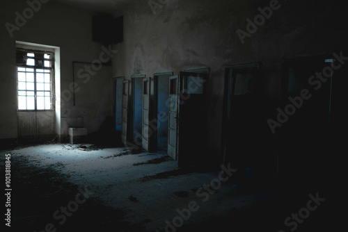old abandoned building