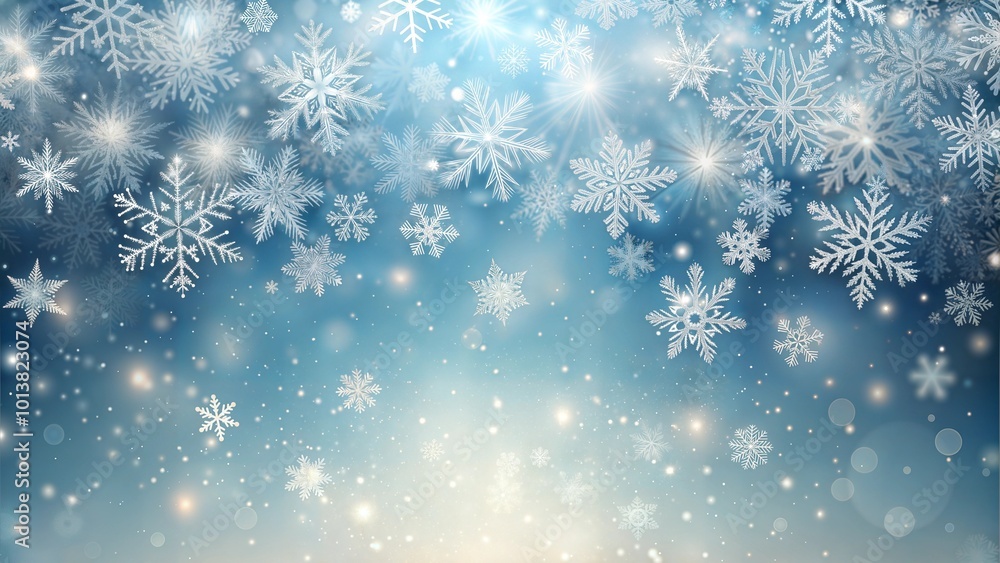Christmas background with snowflakes Christmas background with snowflakes