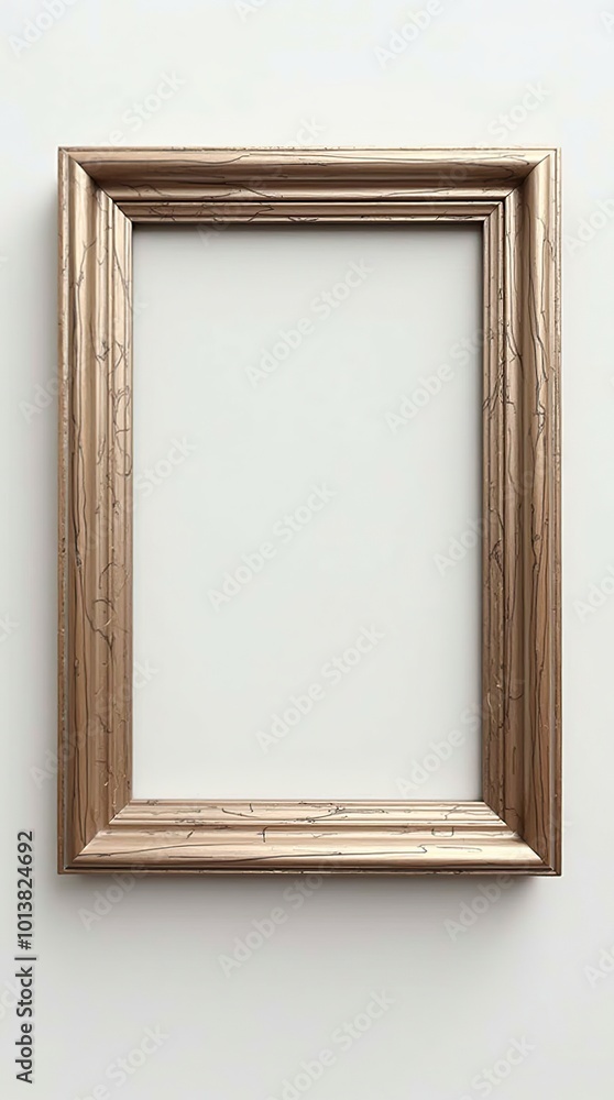Luxury modern style painting frame on a white background Luxury modern style painting frame on a white background