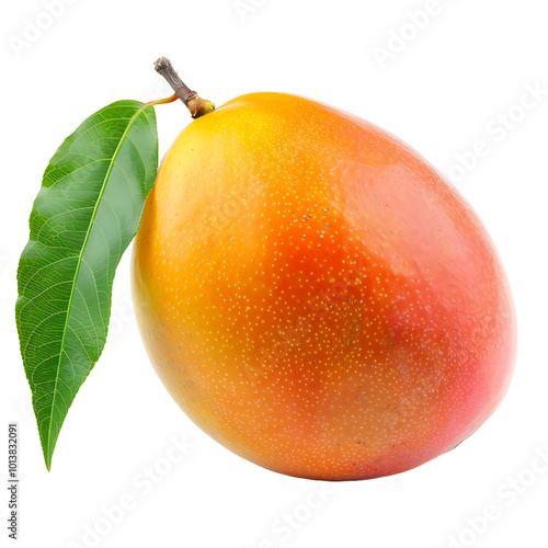 Mango isolated on transparent background