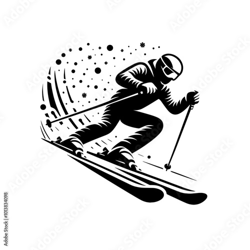 Skiing 