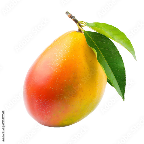 Mango isolated on transparent background