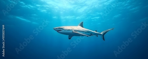 Predators Lurk in the Stormy Abyss - A Deep Dive into Ocean Depths Evoking Fear and Panic in the Isolating Vastness of the Sea