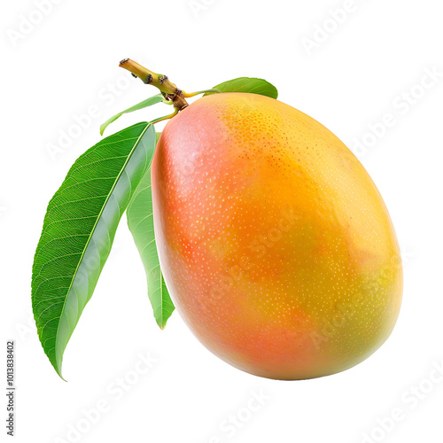 Mango isolated on transparent background
