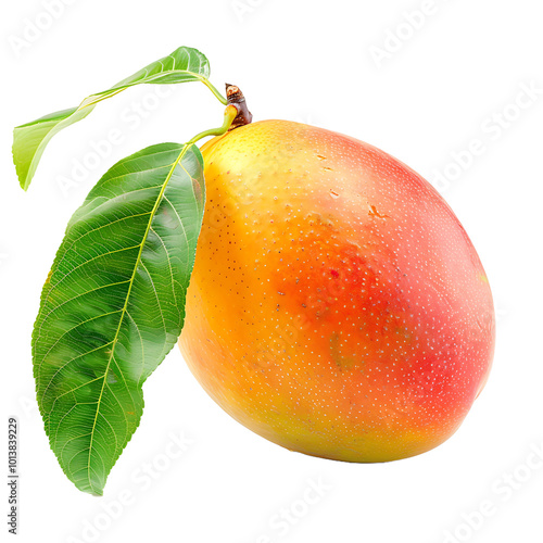 Mango isolated on transparent background