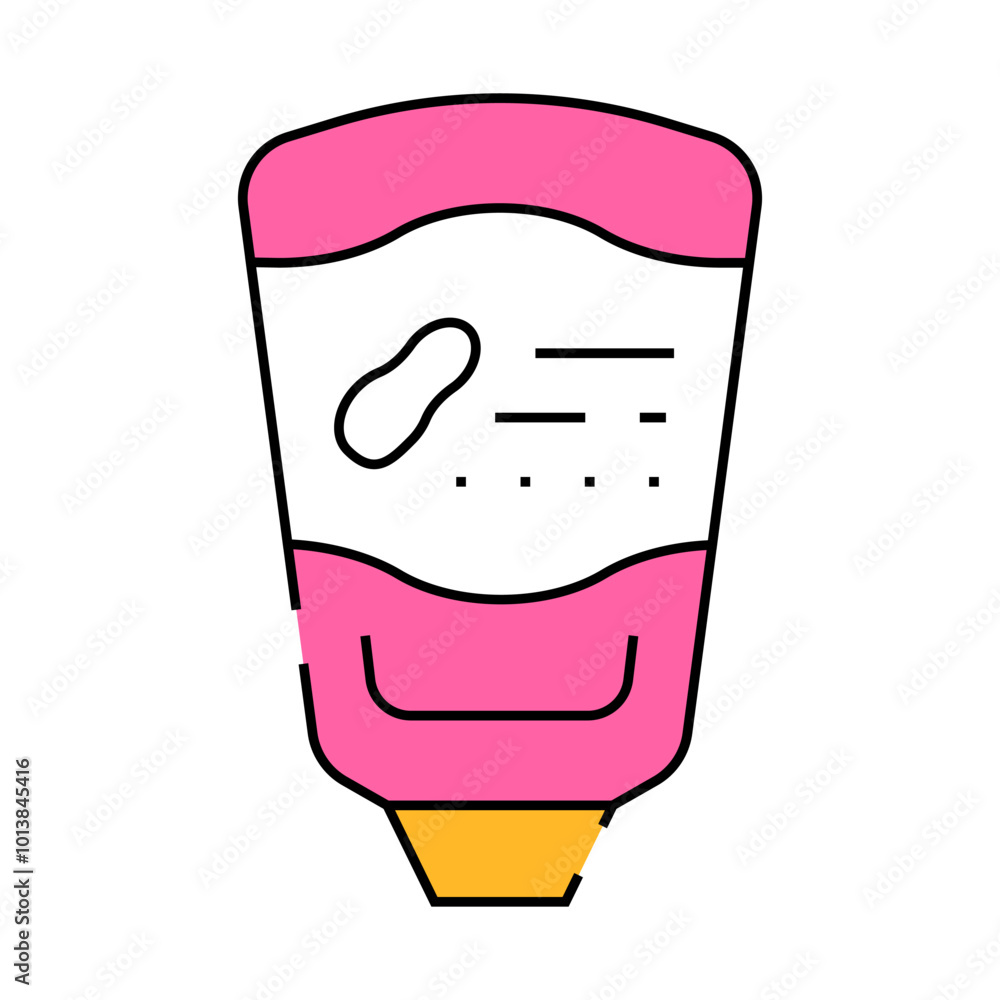 doy-pack peanut butter line icon vector. doy-pack peanut butter sign. isolated symbol illustration doy-pack peanut butter line icon vector. doy-pack peanut butter sign. isolated symbol illustration