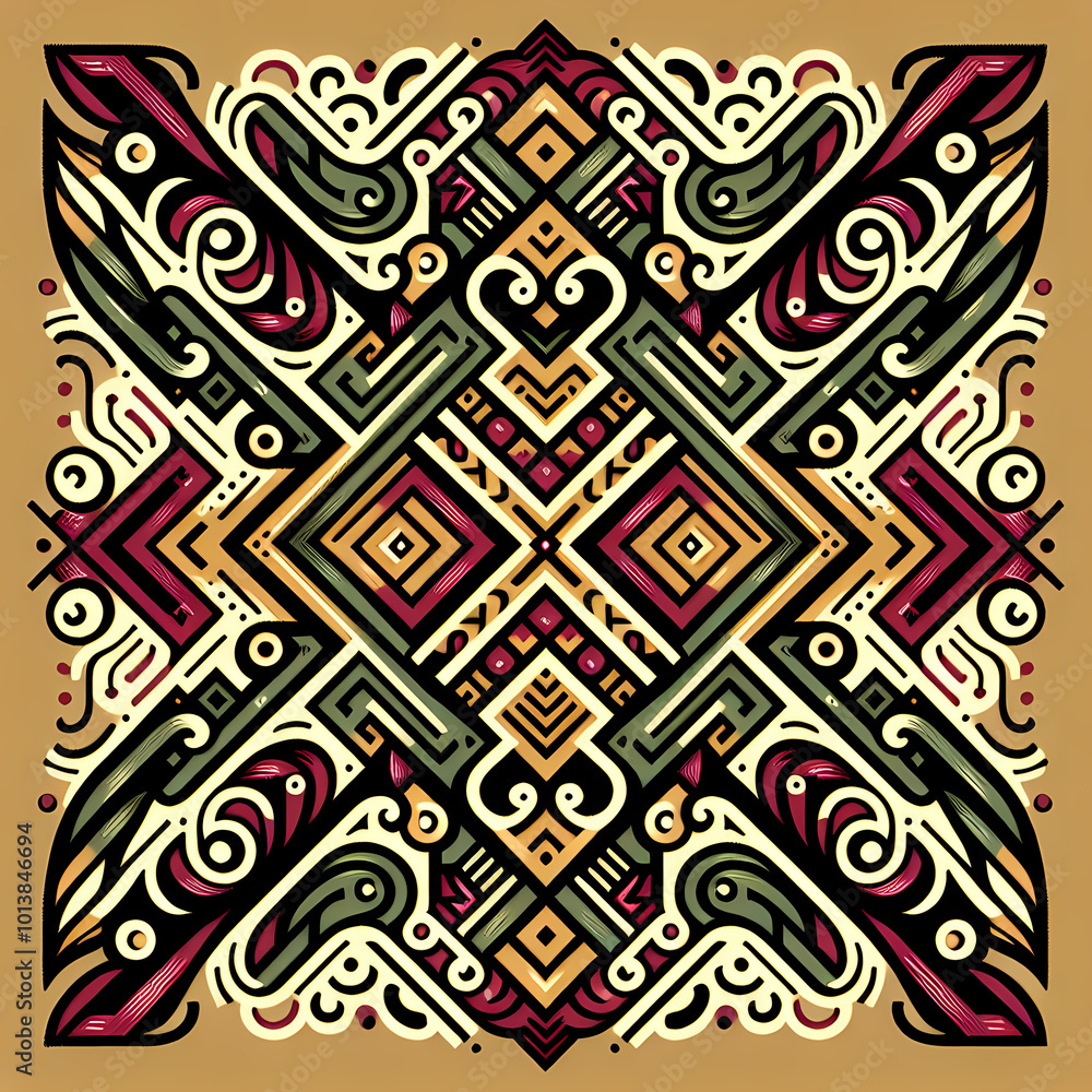 Slavic pattern Slavic pattern
