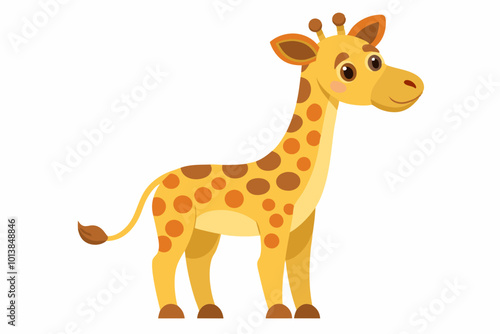 A giraffe VECTOR ILLUSTRATION